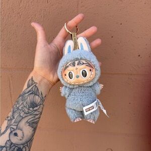 AUTHENTIC tattooed Labubu keychain Exciting Macaron